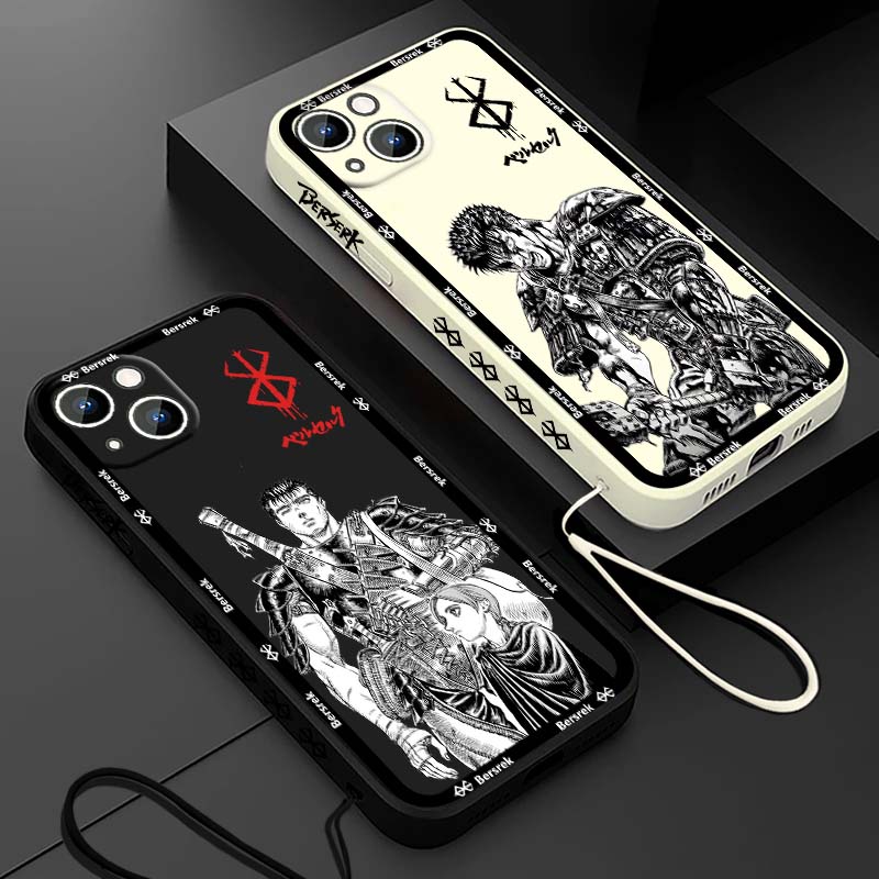 Phone Case Anime - Japan Anime Berserk Guts Telefoonhoesje voor