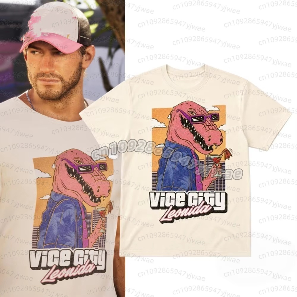 Anime Merchandise Online - Jason Vice City Leonida Alligator Gedrukt