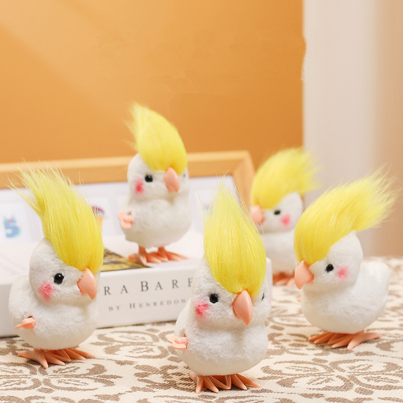 Plush Doll Anime - INS Kawaii Springende Papegaai Gesimuleerde Pluche