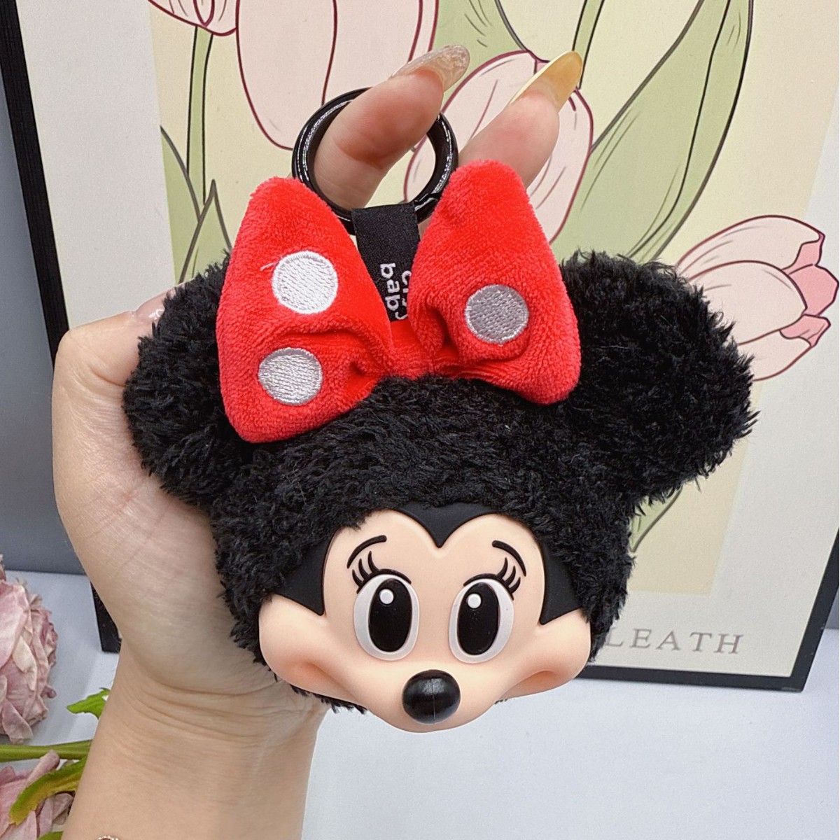 Anime Merchandise Keychains - Mickey Minnie Pluche Pop Sleutelhanger Leuke