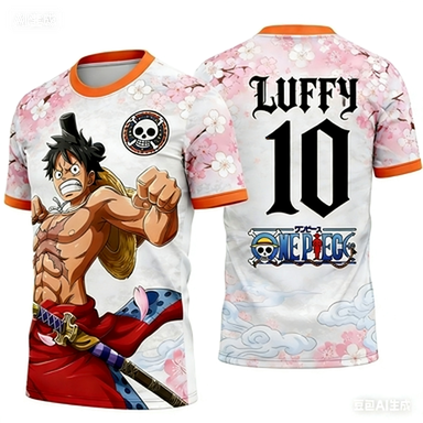 Anime Merchandise Online - 2026 Anime Patroon Trainingsjersey Sneldrogend Comfortabel
