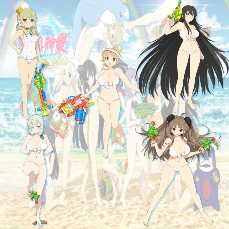 Anime Merchandise Dress - Senran Kagura acryl standaard sleutelhanger Japanse