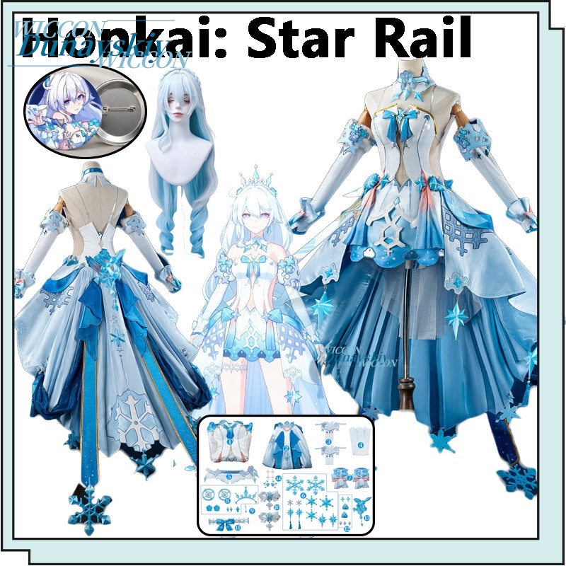 Anime Merchandise Dress - Honkai Impact 3 Kiana Kaslana Cosplay