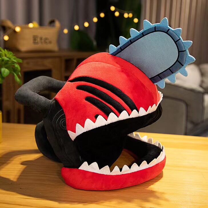 Anime Merchandise Plush Toys - Pochita Chainsaw Man Anime Merchandise Hoofddeksel