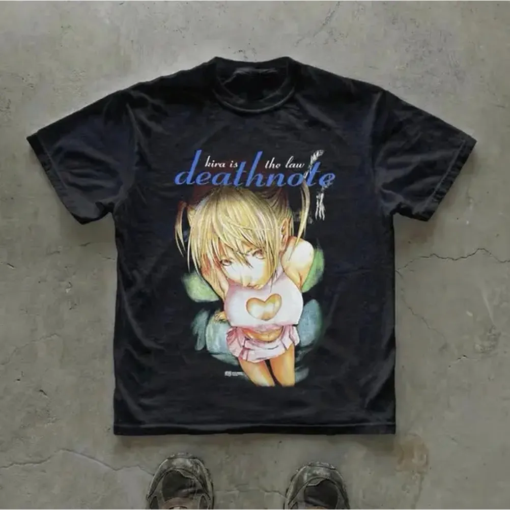 Anime Merchandise Online - Misa Is The Law T-shirt, Death