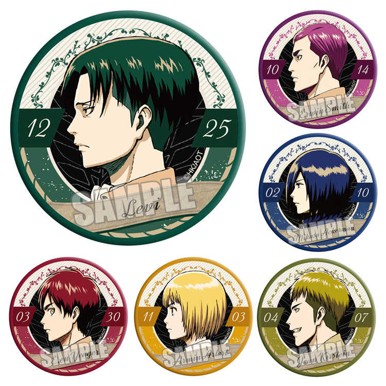 Anime Merchandise Types - Aanval op Titan Levi Ackerman Erwin