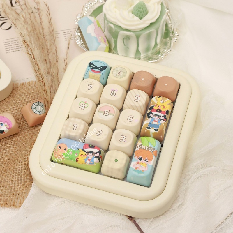 Keycap Artisan Anime - Anime Pokemon Keycaps MOA Hoogte 131