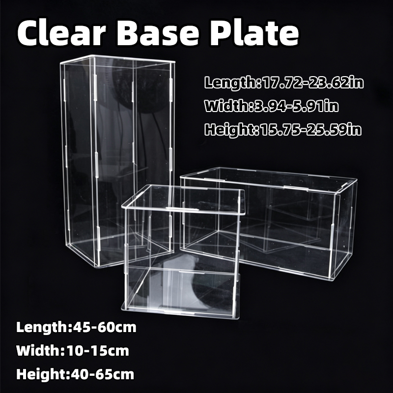 Figure Display Box - Zelfmontage Volledig Transparante Acryl Display Case