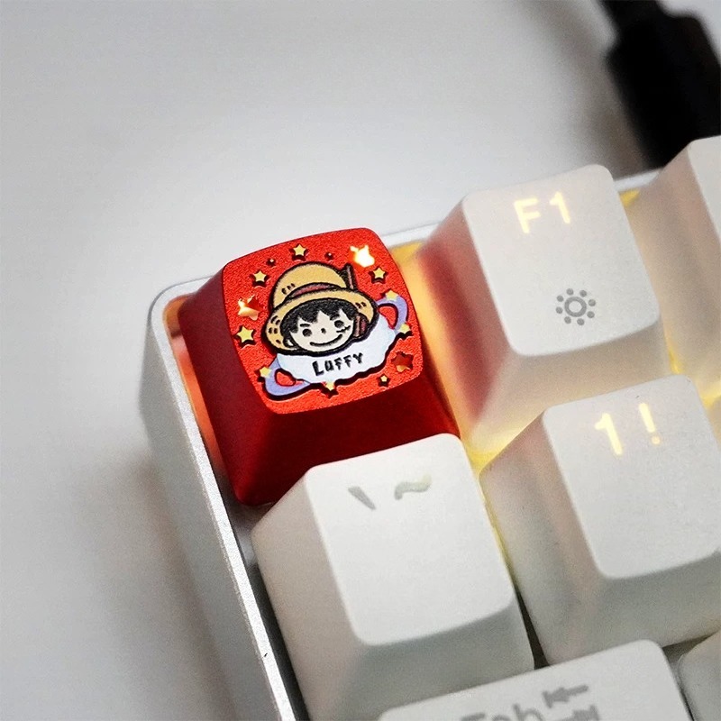 EEN STUK Keycap Kawaii Anime C - Keycap Artisan Anime recensie en prijs