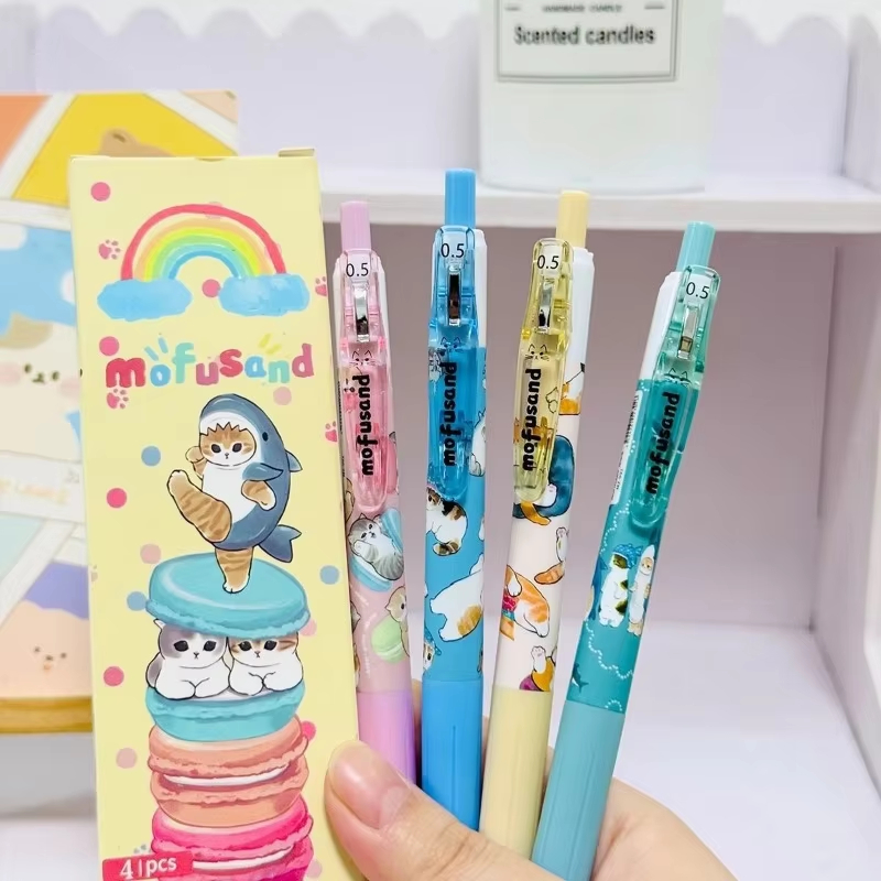 4 stuks Mofusand creatieve sch - Anime Merchandise Types recensie en prijs
