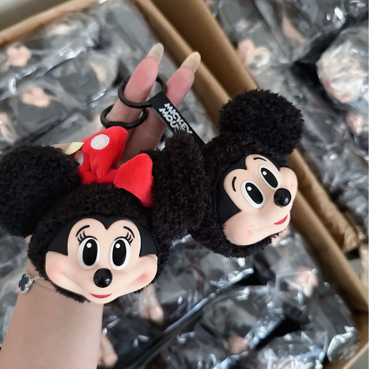 Mickey Minnie Pluche Pop Sleut - Anime Merchandise Keychains recensie en prijs