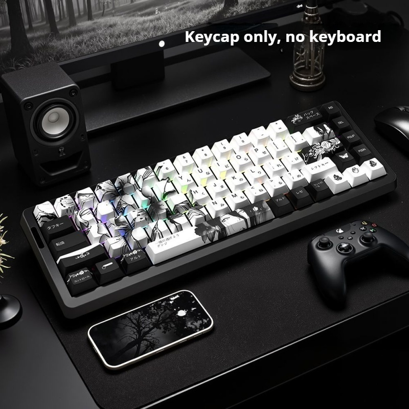 Reze Karakter keycaps Chainsaw - Keycap Artisan Anime recensie en prijs