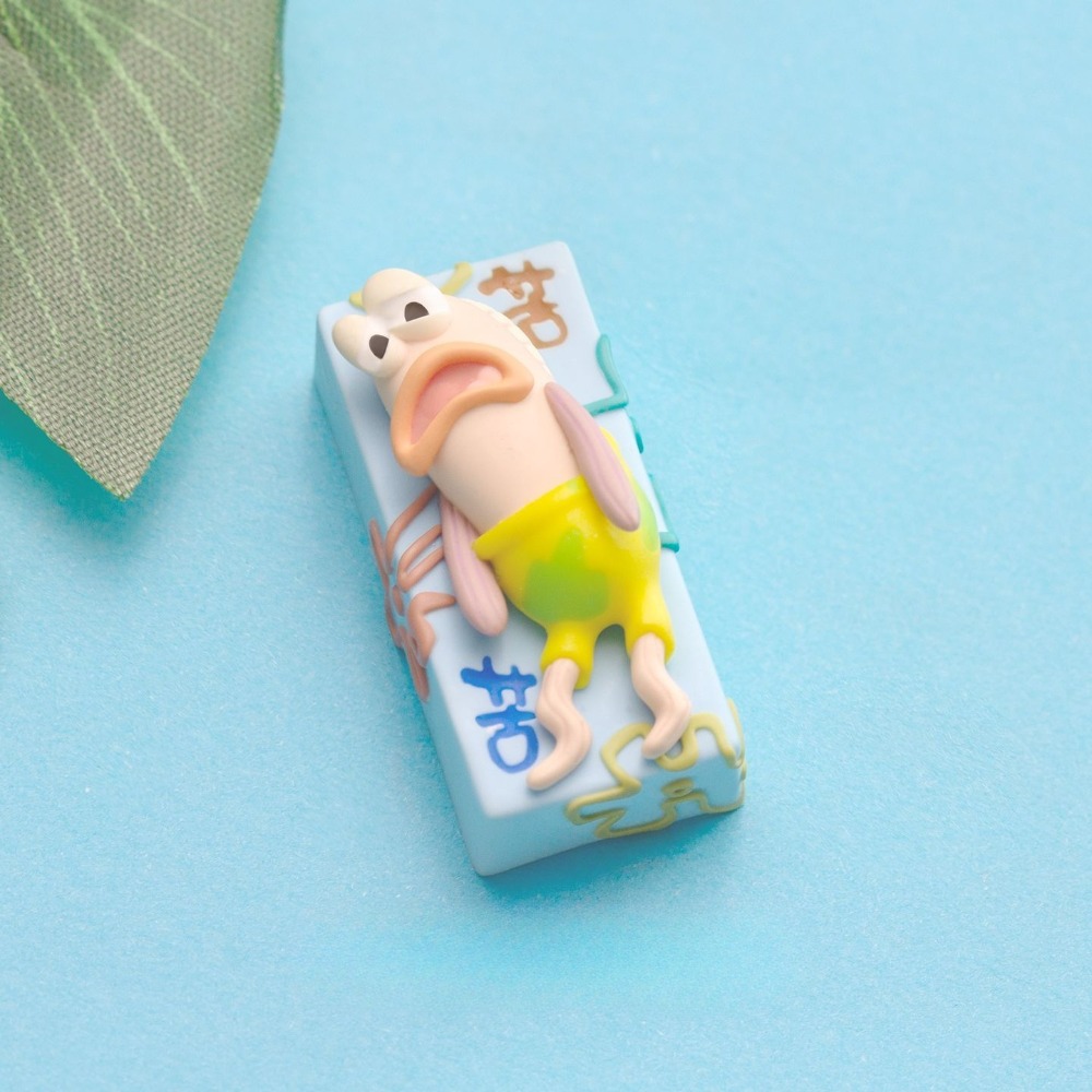SpongeBob Sad Fish 2U Keycap - - Keycap Artisan Anime recensie en prijs