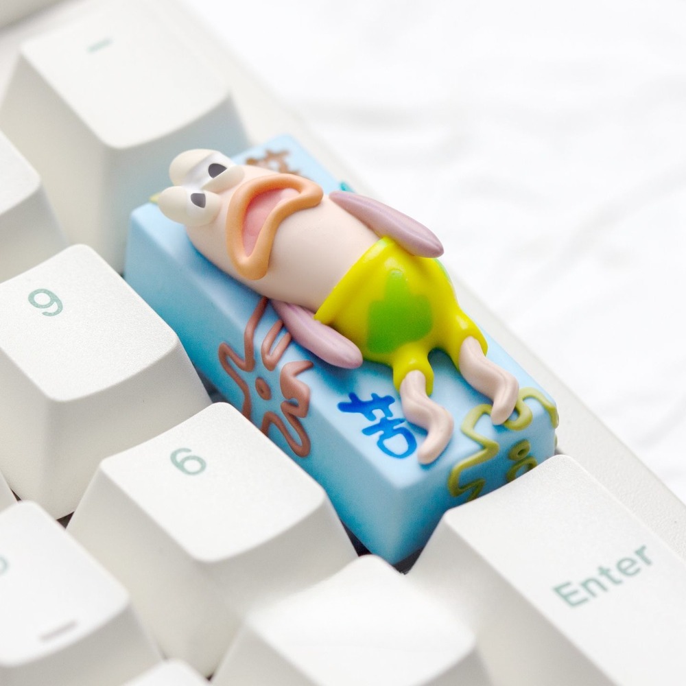 SpongeBob Sad Fish 2U Keycap - - Keycap Artisan Anime recensie en prijs
