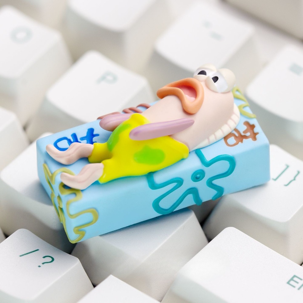 SpongeBob Sad Fish 2U Keycap - - Keycap Artisan Anime recensie en prijs