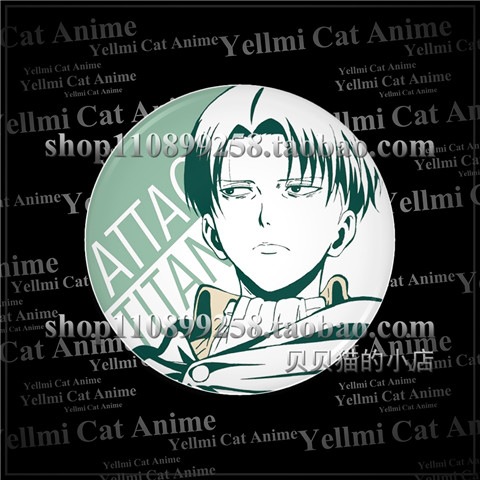 Aanval op Titan Levi Ackerman  - Anime Merchandise Keychains recensie en prijs