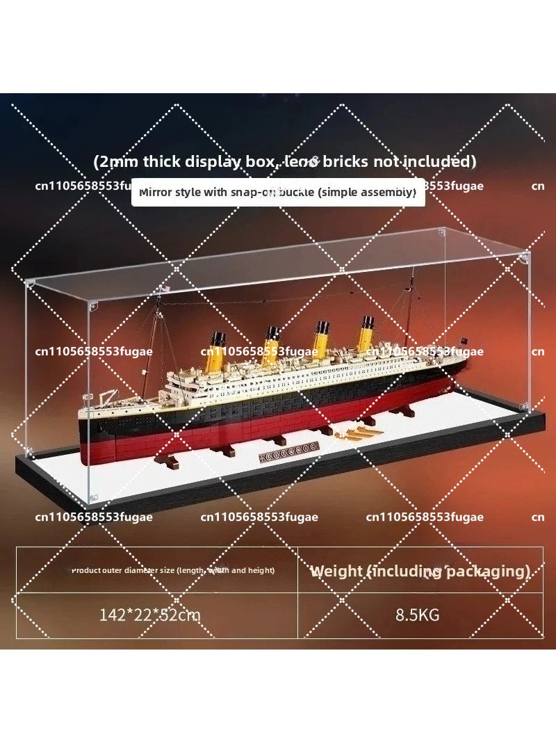 Geschikt voor 10294 Titanic mo - Figure Display Box recensie en prijs