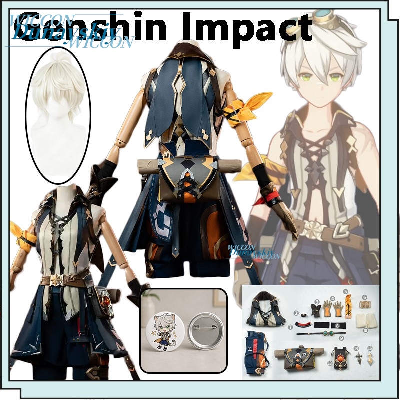 Genshin Impact Bennett Cosplay - Anime Cosplay Merchandise recensie en prijs
