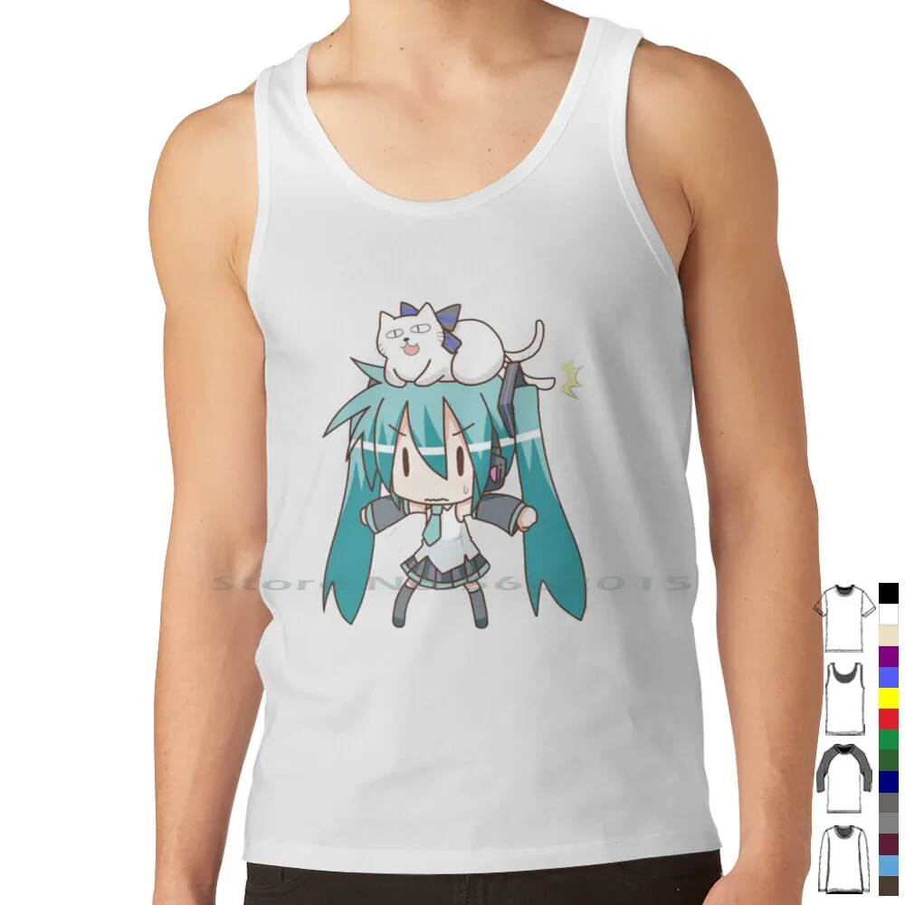 Miku T-Shirt 100% Katoen Kawai - Anime Merchandise Online recensie en prijs