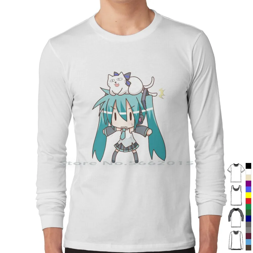 Miku T-Shirt 100% Katoen Kawai - Anime Merchandise Online recensie en prijs