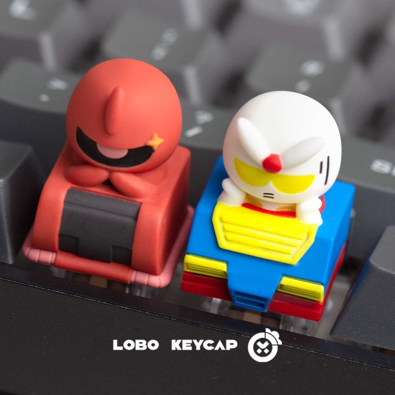 LOBO Chibi Gundam Zaku Artisan - Keycap Artisan Anime recensie en prijs