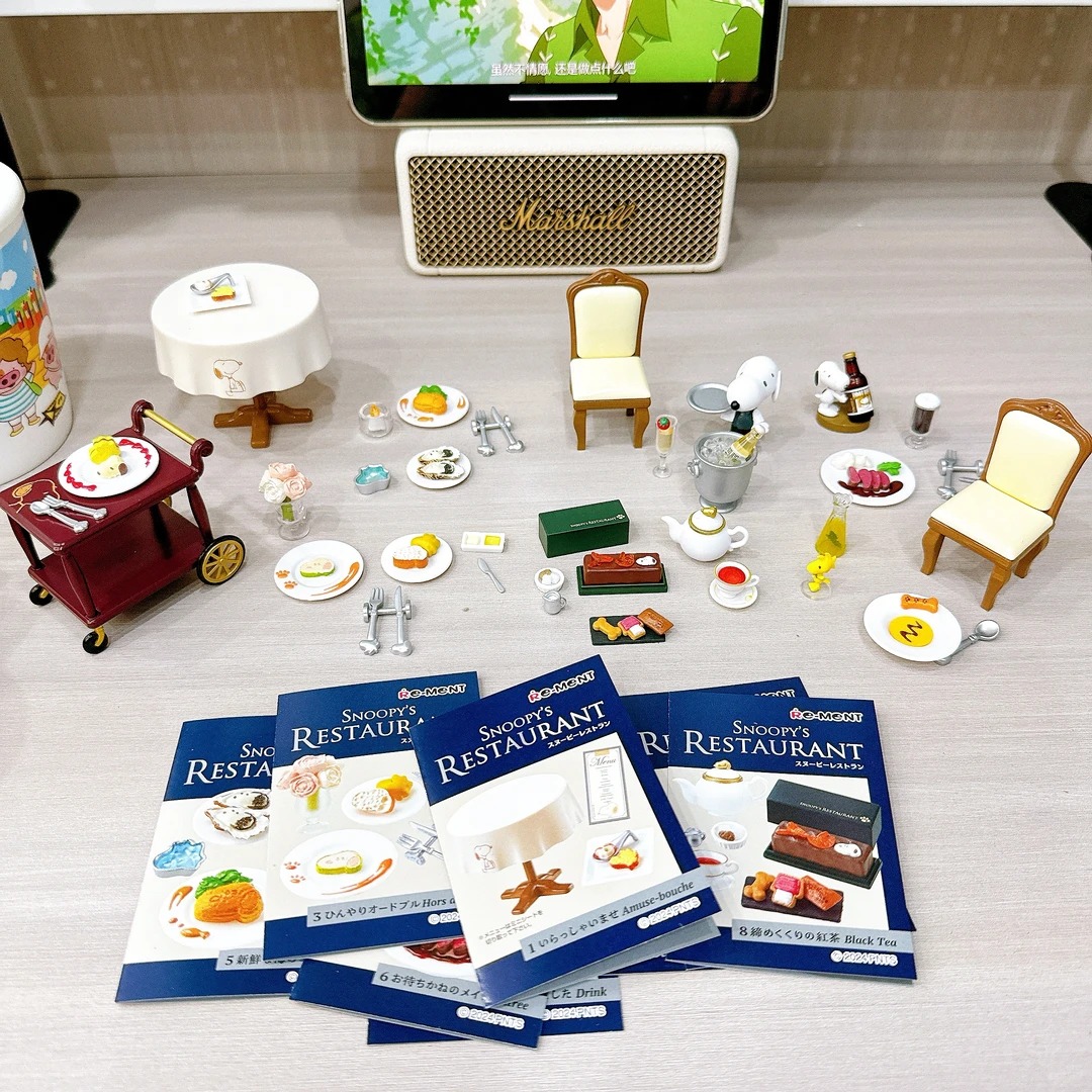 Snoopy Restaurant American Swe - Figure Display Box recensie en prijs